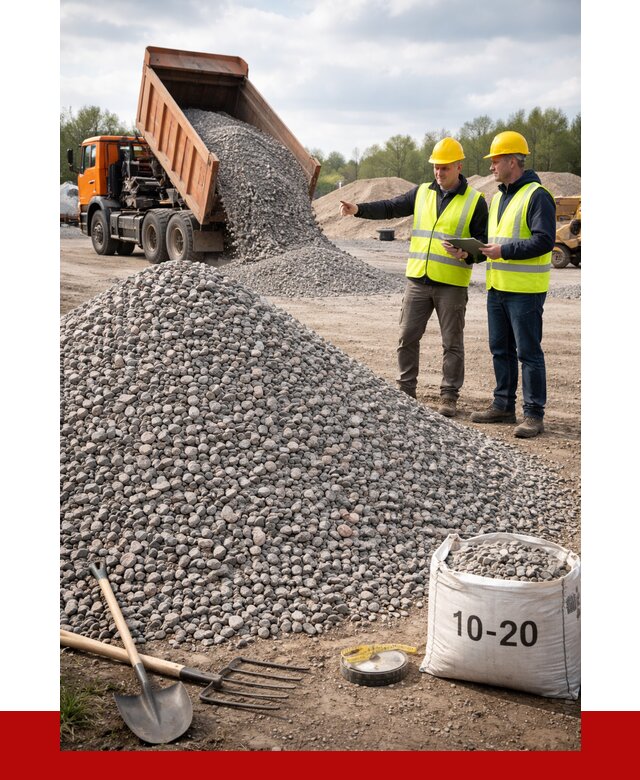 Гранитный щебень фракция 10-20 в Алапаевске от 4496 руб.|ПРОНЕРУДЛпв