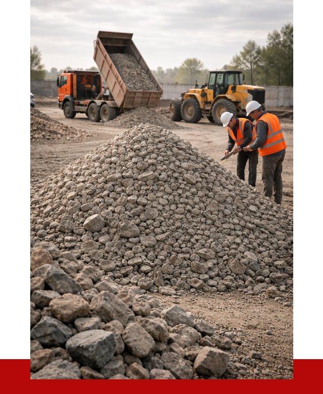 Гранитный щебень фракция 40-70 в Алапаевске от 2676 руб ПРОНЕРУДЛпв