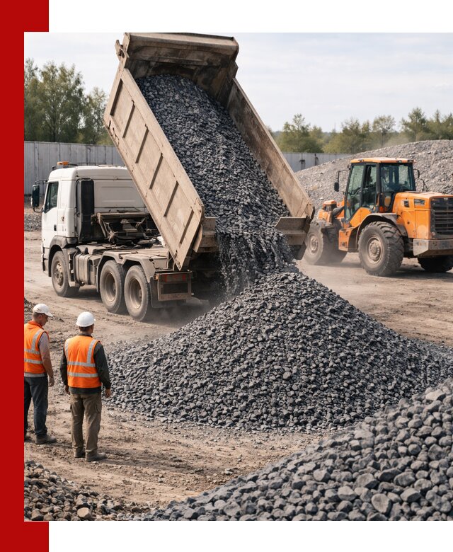 Доставка и продажа щебня габбро-диабаза в Алапаевске