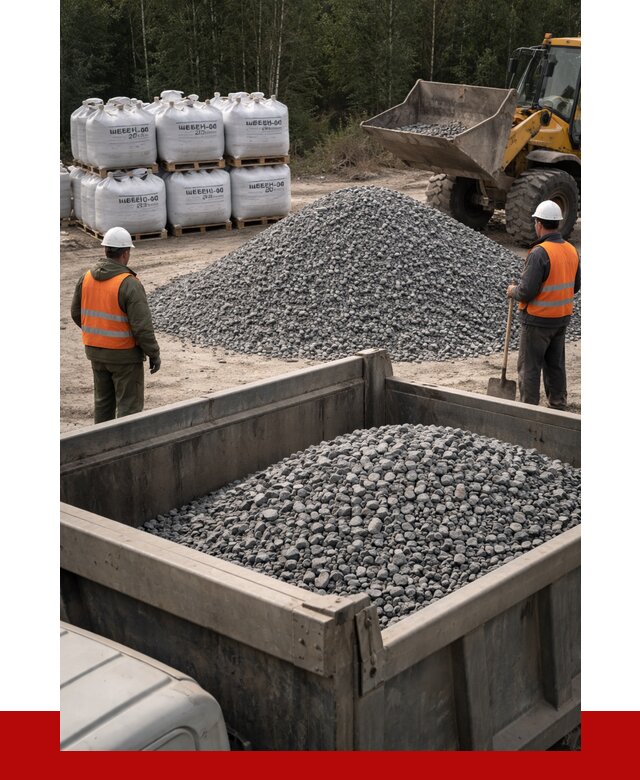 Щебень габбро диабаз 20-40 в Алапаевске от 3640 руб. | ПРОНЕРУДЛпв