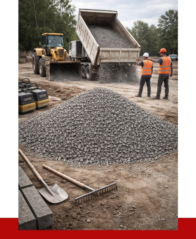 Гравийный щебень купить в Алапаевске от 2355 р. ПРОНЕРУДЛпв