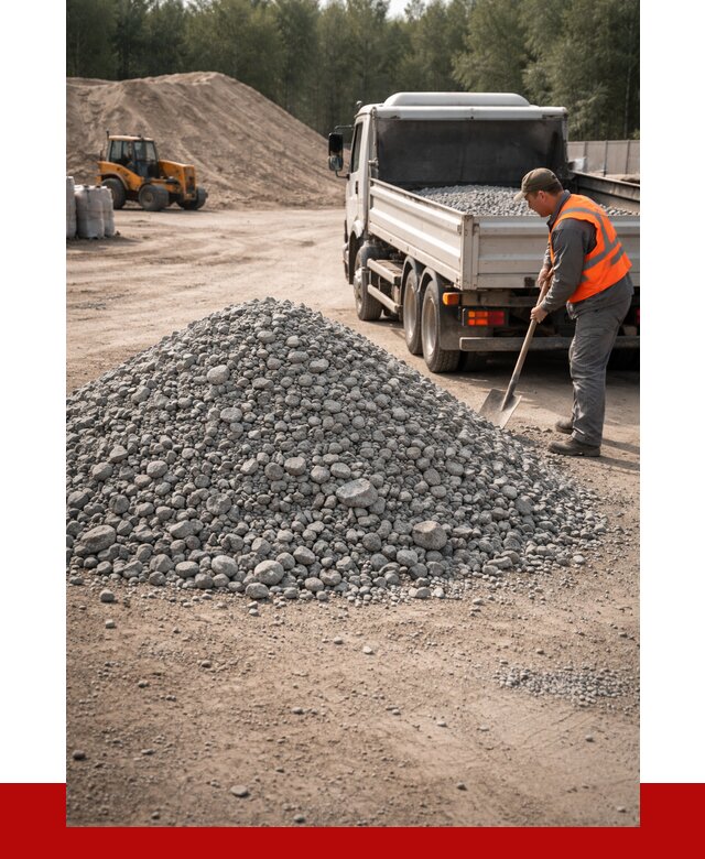 Гравийный щебень фракция 5-10 в Алапаевске от 2355 р. | ПРОНЕРУДЛпв