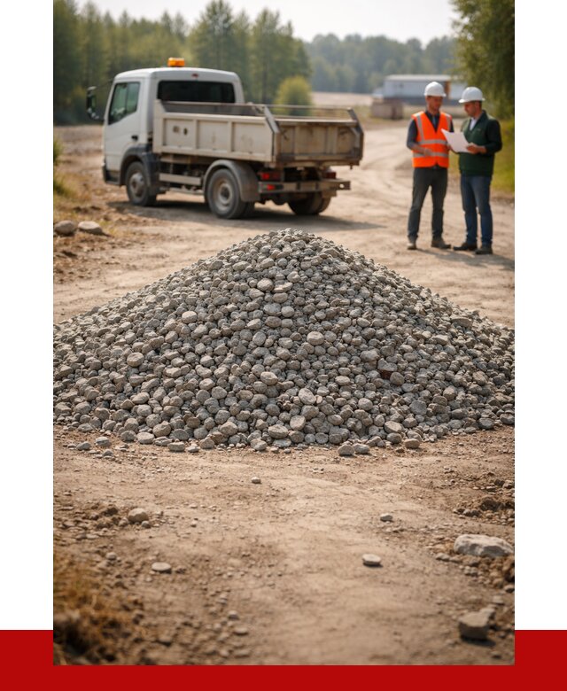 Гравийный щебень фракция 20-40 в Алапаевске от 1285 р. | ПРОНЕРУДЛпв
