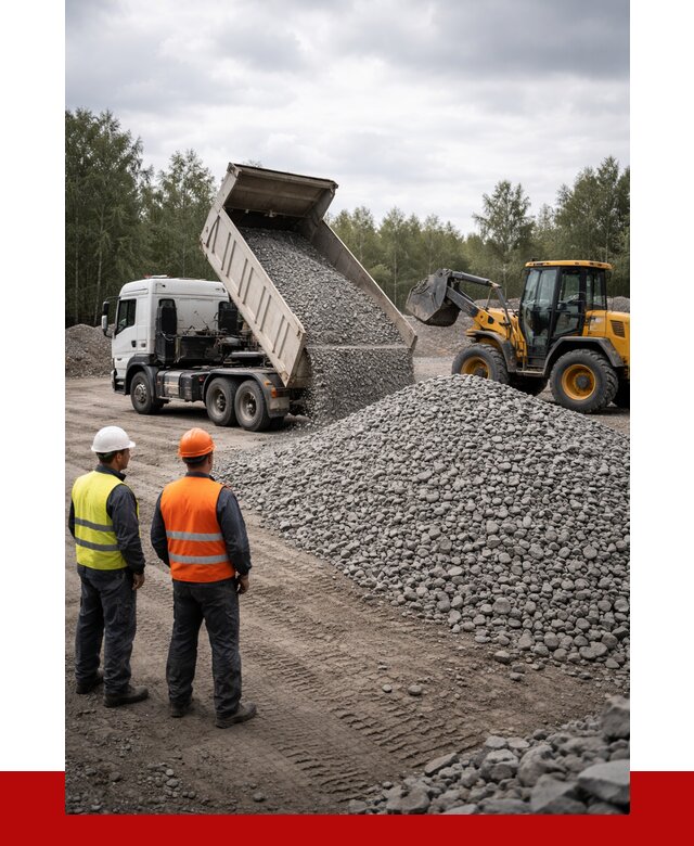 Гравийный щебень фракция 40-70 в Алапаевске от 10170р | ПРОНЕРУДЛпв