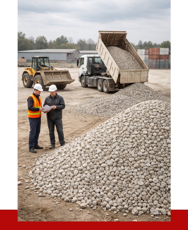 Известняковый щебень в Алапаевске от 1499 р. доставка | ПРОНЕРУДЛпв