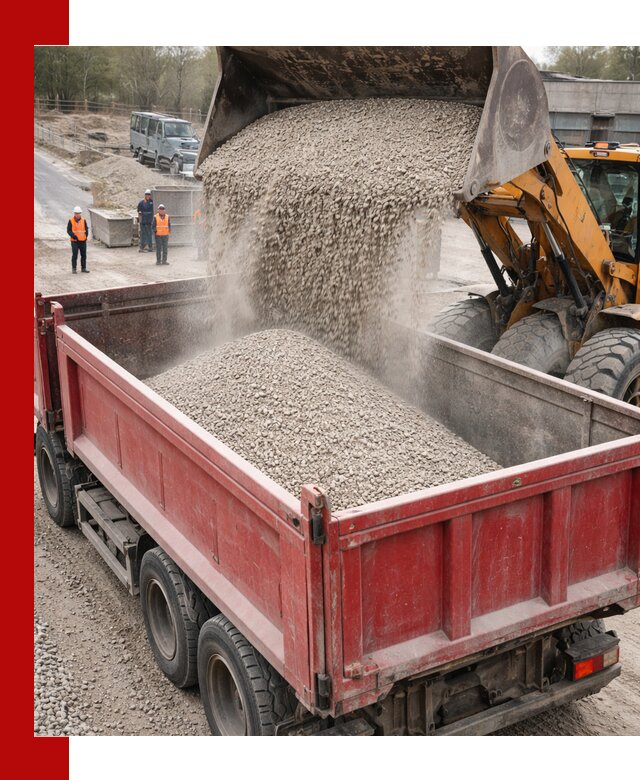 Купить известняковый щебень фракции 0-5 с доставкой в Алапаевске