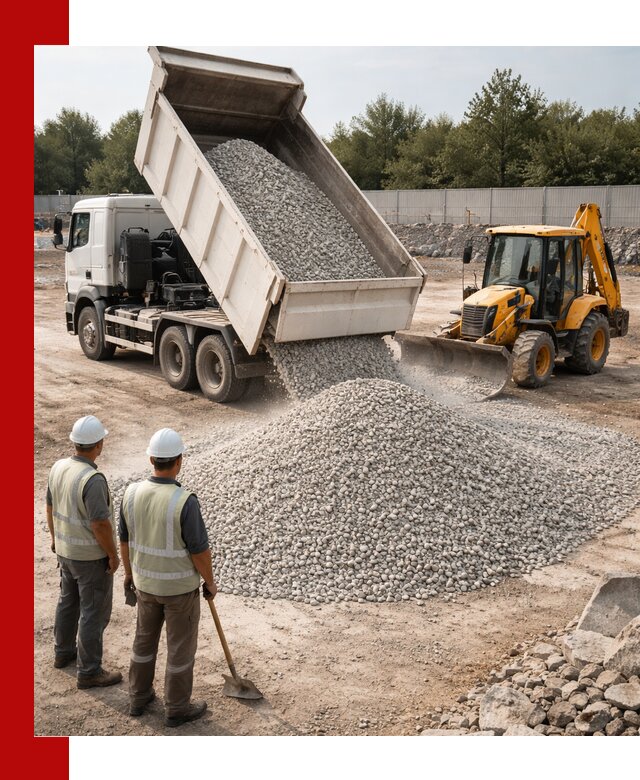 Купить известняковый щебень фракции 5–10 мм с доставкой в Алапаевске
