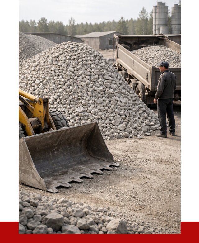 Известняковый щебень фракция 40-70 в Алапаевске от 4496 р. | ПРОНЕРУДЛпв