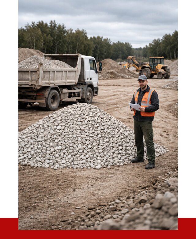 Доломитовый щебень в Алапаевске купить от 2355 р., ПРОНЕРУДЛпв