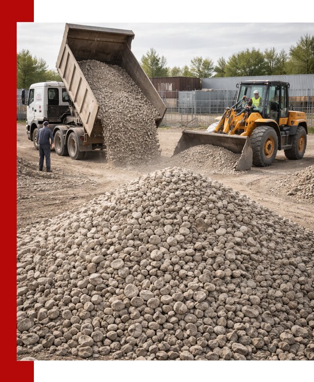 Доломитовый щебень фракции 20–41 с доставкой в Алапаевске