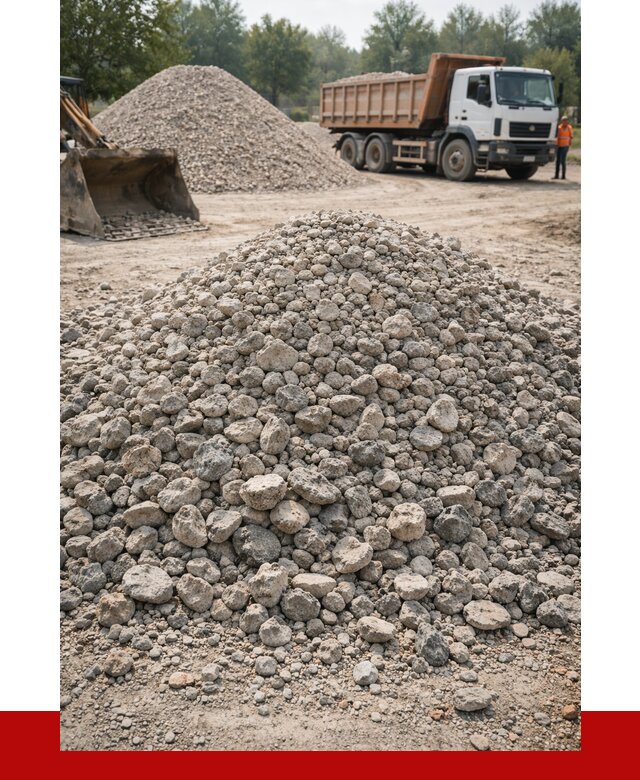 Вторичный щебень фракция 20-40 в Алапаевске от 2355 р ПРОНЕРУДЛпв