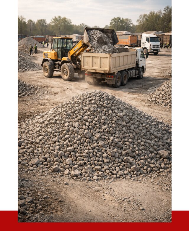 Вторичный щебень фракция 40-70 в Алапаевске от 1863 р, ПРОНЕРУДЛпв