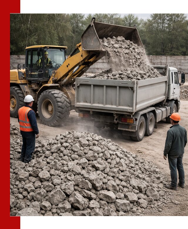 Вторичный щебень фракция 70–150 в Алапаевске с доставкой