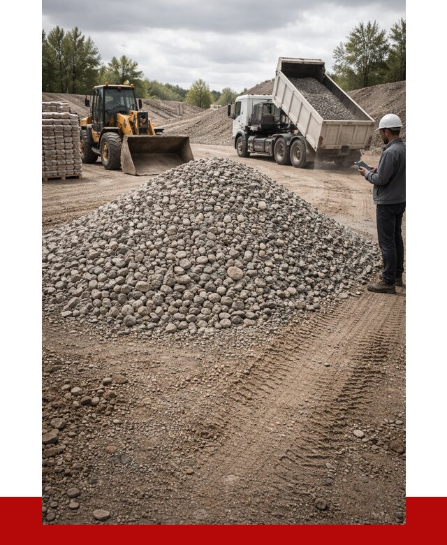 Купить бетонный щебень в Алапаевске, от 3426 р. ПРОНЕРУДЛпв