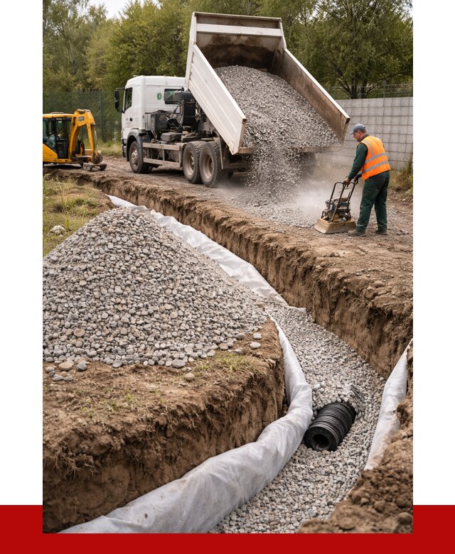 Щебень для дренажа в Алапаевске от 1980 р., ПРОНЕРУДЛпв доставка