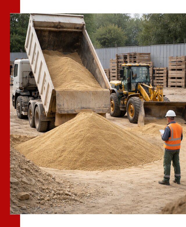 Доставка карьерного мелкозернистого песка в Алапаевске