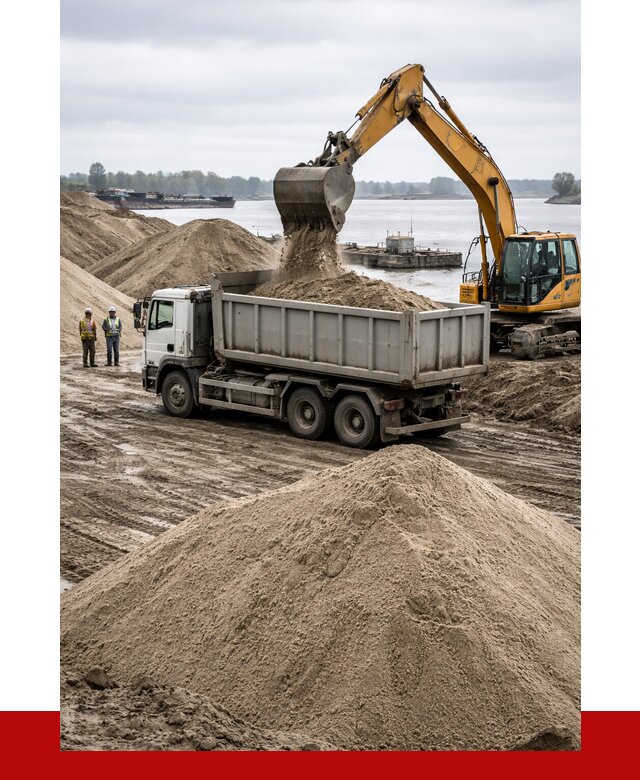 Купить речной песок навалом в Алапаевске от 1927 р., ПРОНЕРУДЛпв