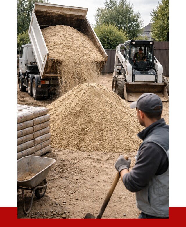 Мытый речной песок с доставкой в Алапаевске от 1552 р. | ПРОНЕРУДЛпв