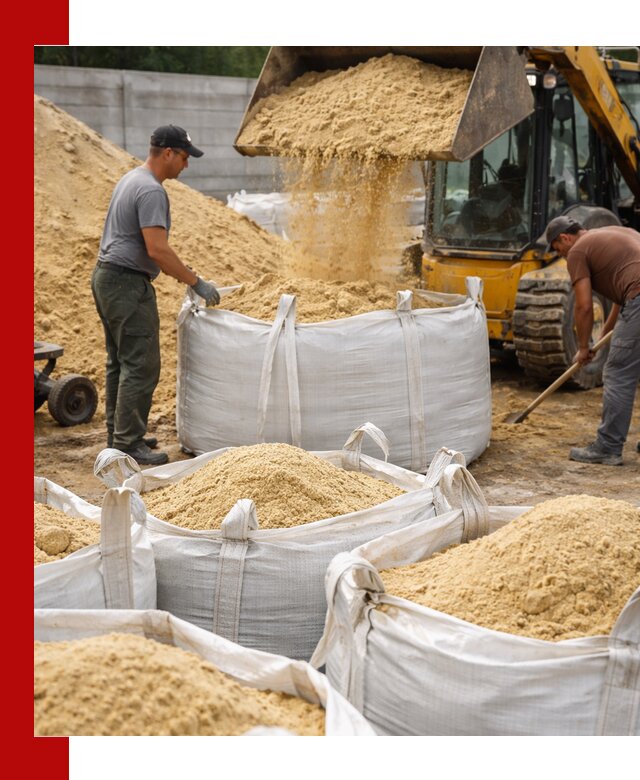 Поставка качественного песка для кладки в Алапаевске