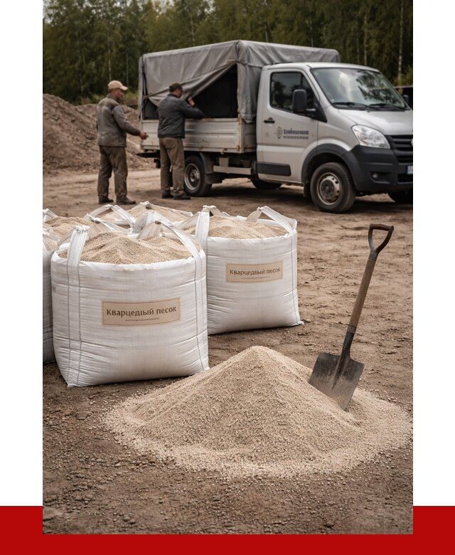 Кварцевый песок для пескоструя в Алапаевске от 4817 р. | ПРОНЕРУДЛпв