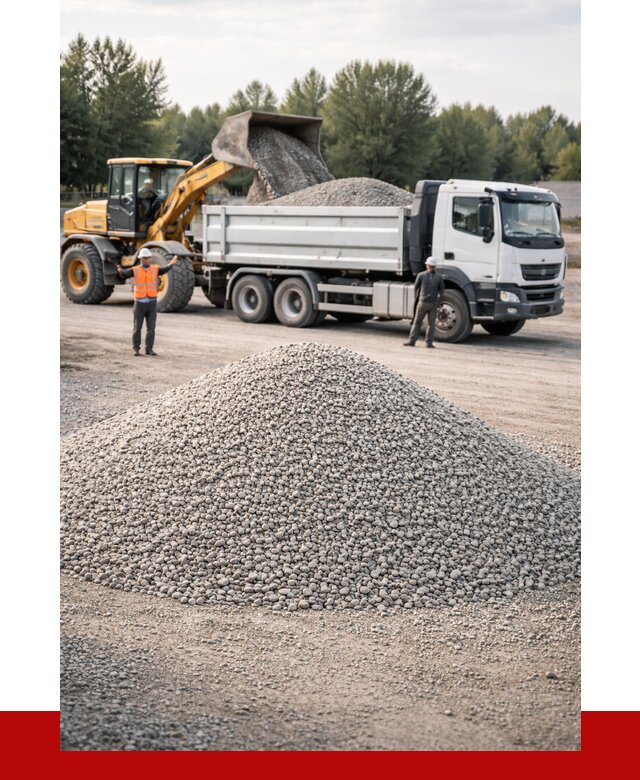 Купить мытый гравий в Алапаевске от 3747 р, доставка ПРОНЕРУДЛпв