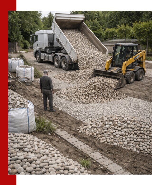 Доставка морской гальки оптом и в розницу в Алапаевске