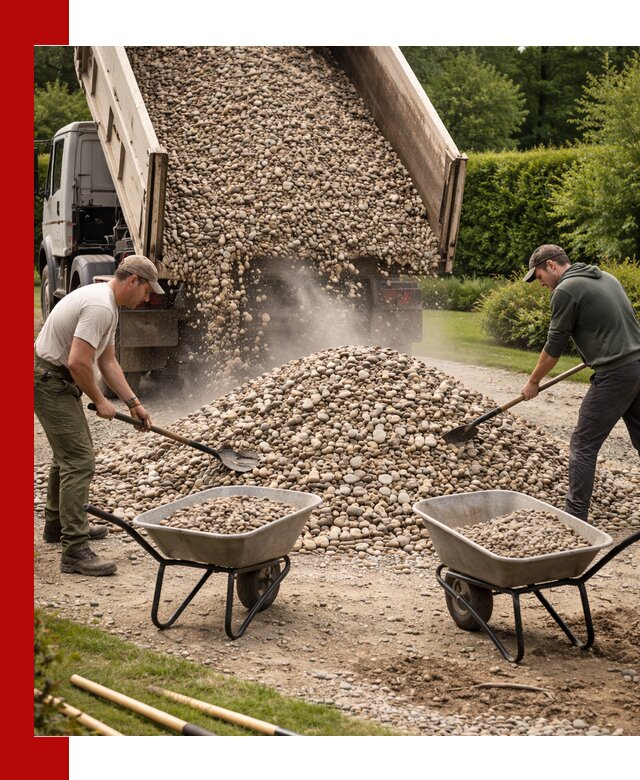 Доставка и продажа декоративной гальки в Алапаевске