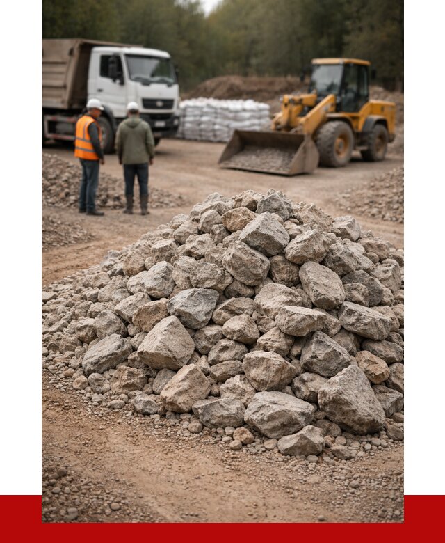 Купить бутовый камень с доставкой в Алапаевске от 2462 р. | ПРОНЕРУДЛпв
