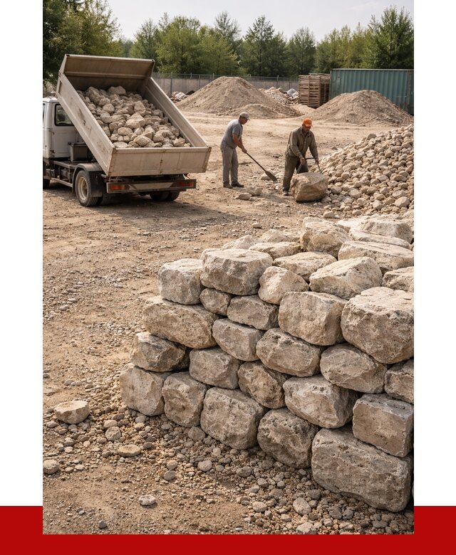 Бутовый камень известняковый в Алапаевске от 4496 р. | ПРОНЕРУДЛпв