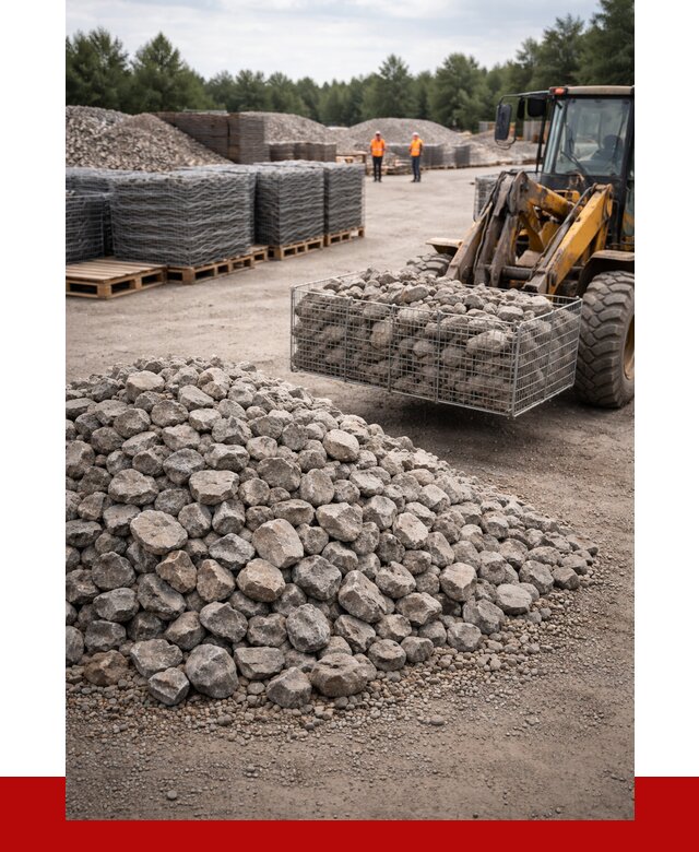 Камень для габионов фракция 70-150 в Алапаевске от 4496 р. | ПРОНЕРУДЛпв