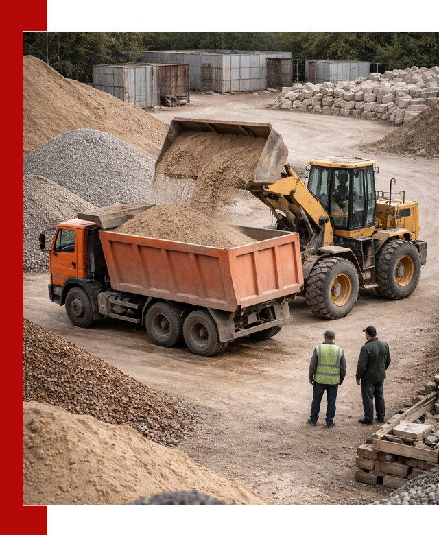 Доставка сыпучих смесей и смесей для стройки в Алапаевске