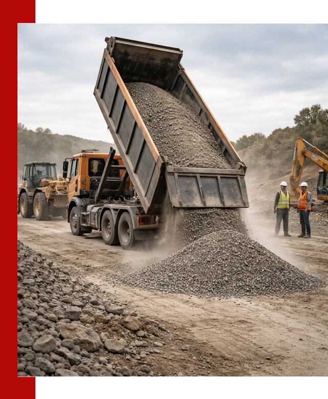 Щебёночно-песчаная смесь ЩПС С1 с доставкой в Алапаевске