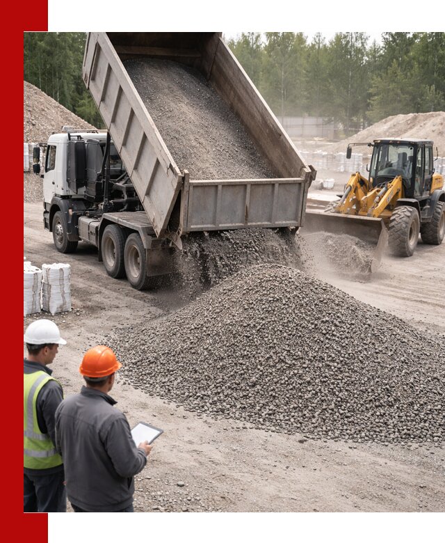 Доставка и продажа гранитного отсева 0-10 в Алапаевске