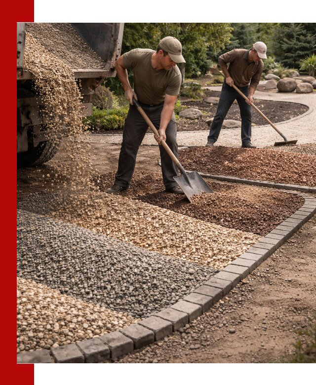 Декоративная крошка для ландшафта в Алапаевске — продажа и доставка