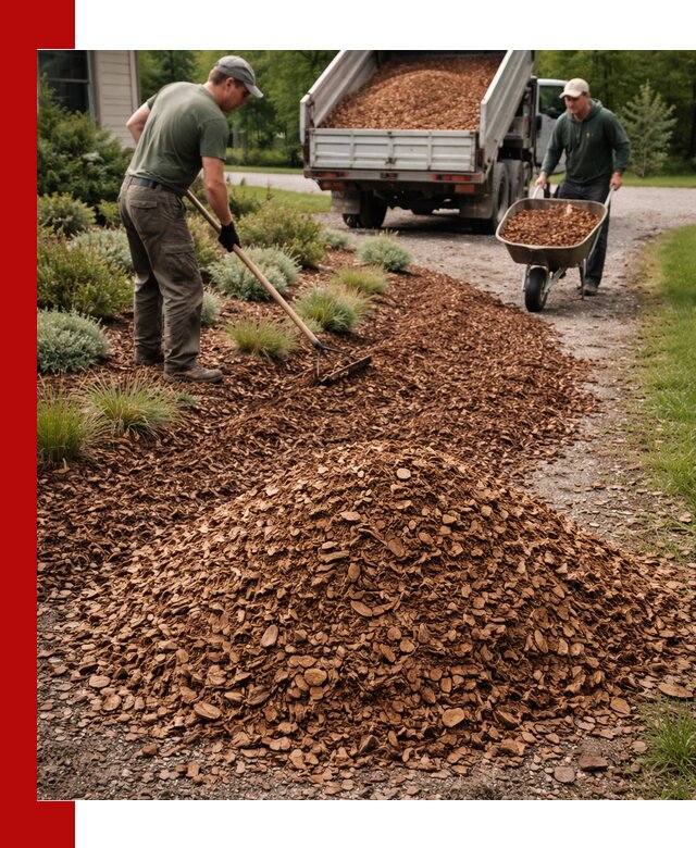 Крошка для мульчирования с доставкой в Алапаевске