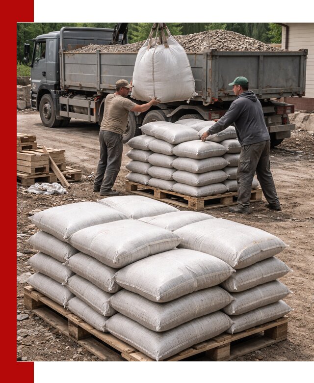 Керамзит в мешках с доставкой в Алапаевске от компании-поставщика