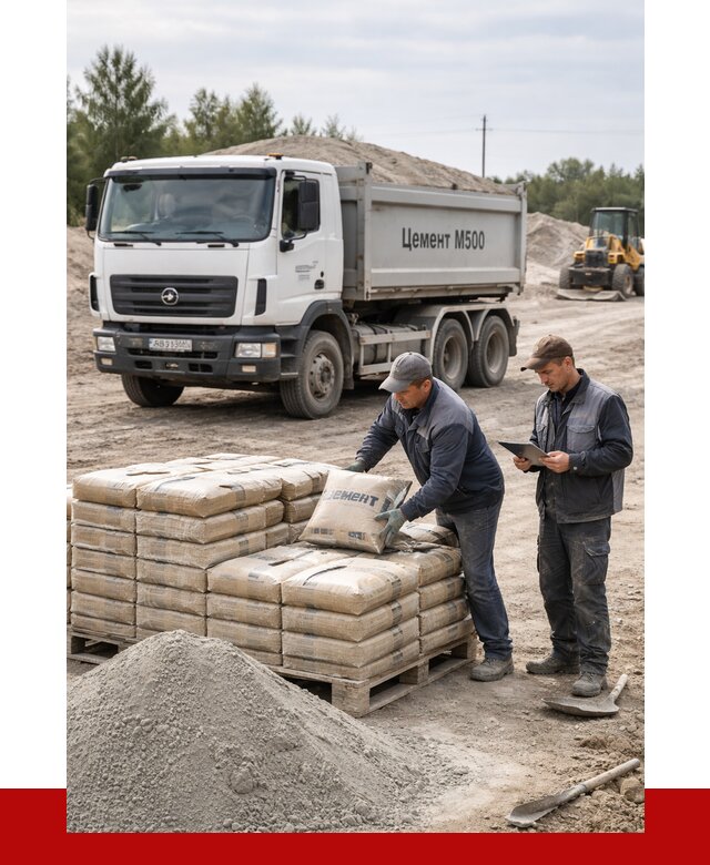 Купить цемент м500 с доставкой в Алапаевске от 5567 р. | ПРОНЕРУДЛпв