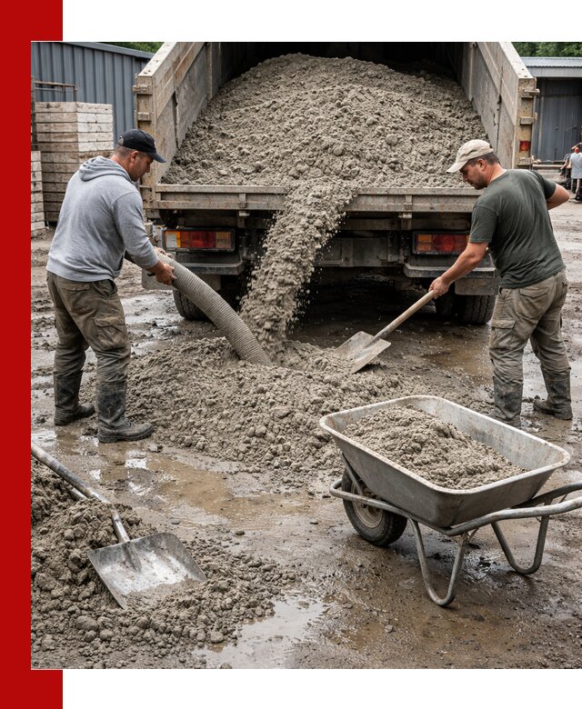 Цементно-песчаная смесь М150 доставка в Алапаевске