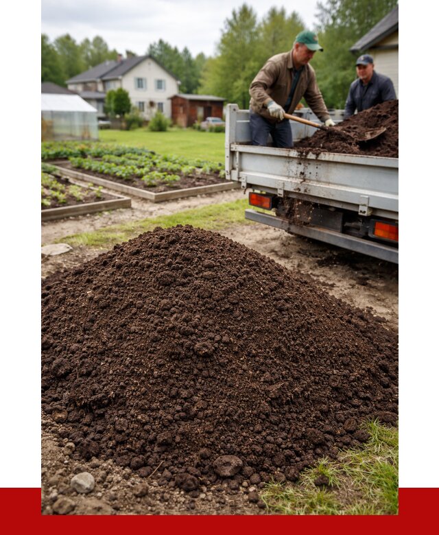 Плодородный грунт в Алапаевске с доставкой от 4496 р. | ПРОНЕРУДЛпв