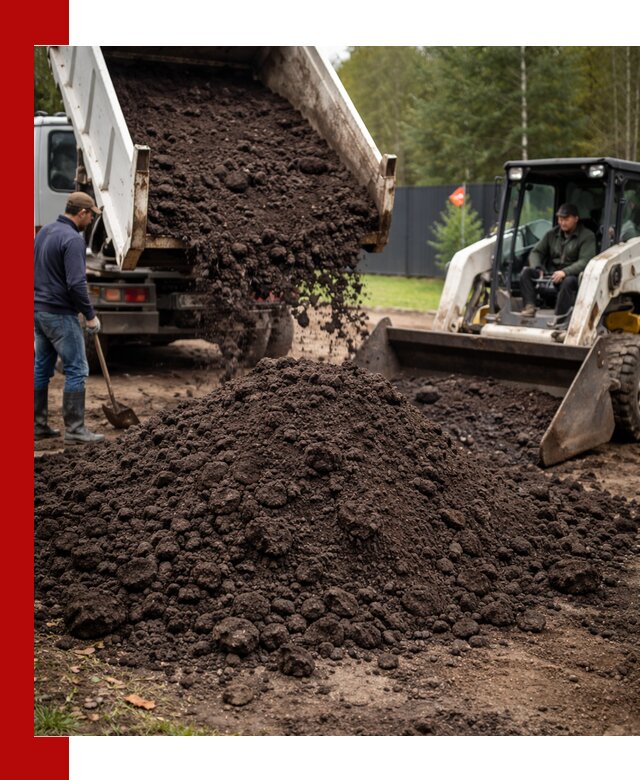 Плодородный грунт с доставкой в Алапаевске для садов и огородов