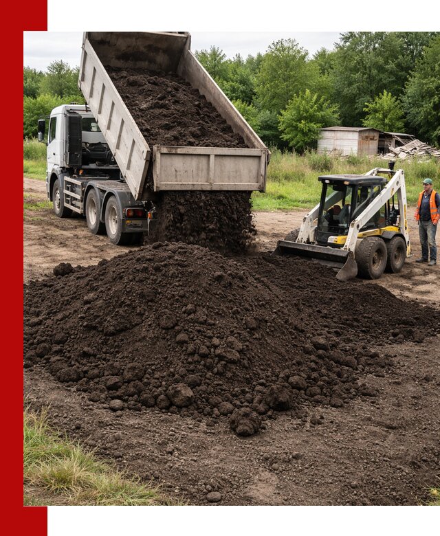 Поставка плодородной земли с доставкой самосвалом в Алапаевске