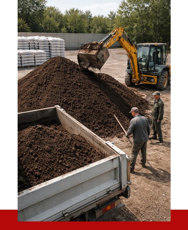 Растительный грунт с доставкой в Алапаевске от 3426 р. | ПРОНЕРУДЛпв