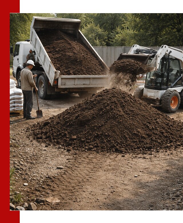 Доставка растительного грунта в Алапаевске от производителя оптом и в розницу