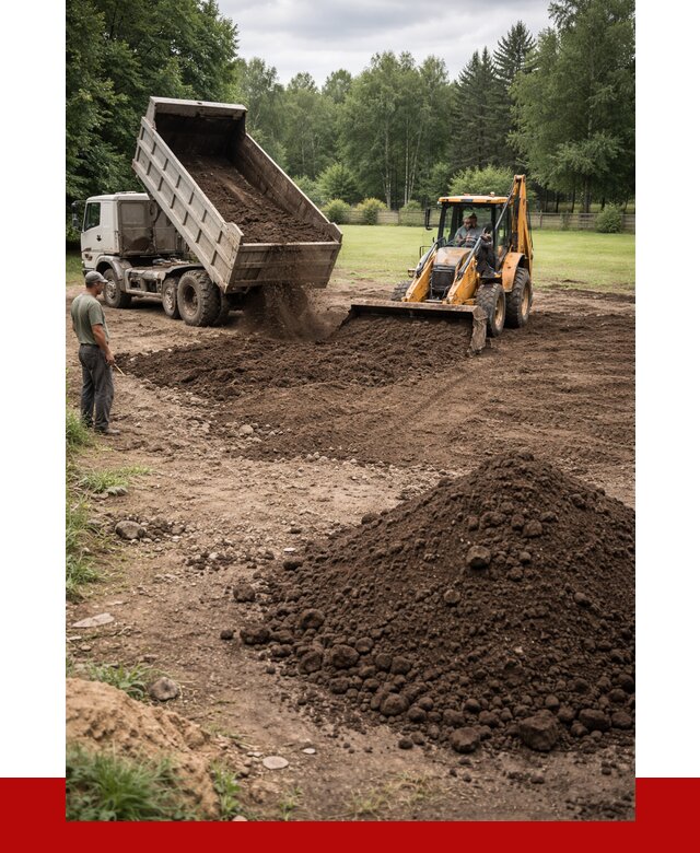 Грунт для выравнивания участка в Алапаевске от 1285 р. | ПРОНЕРУДЛпв