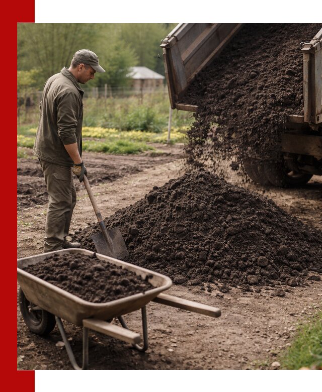Доставка качественной земли для огорода в Алапаевске