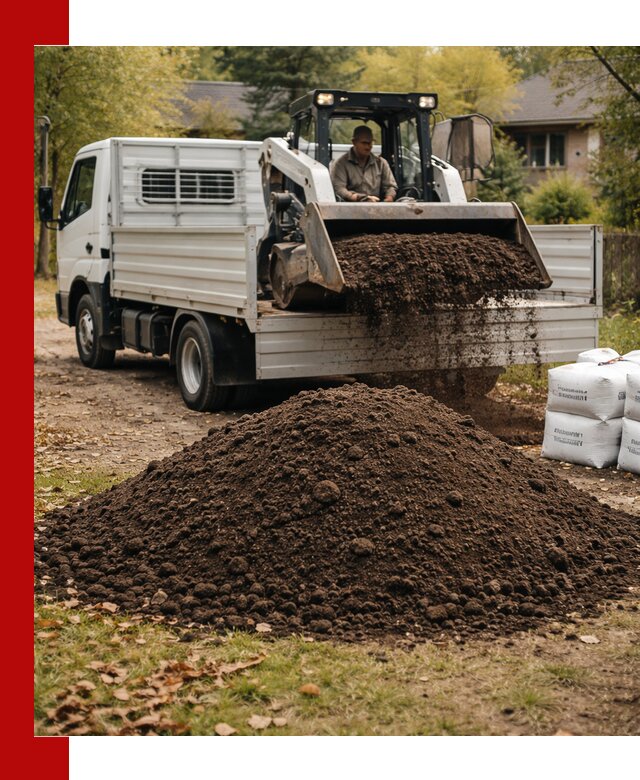 Доставка садовой земли в больших объёмах в Алапаевске