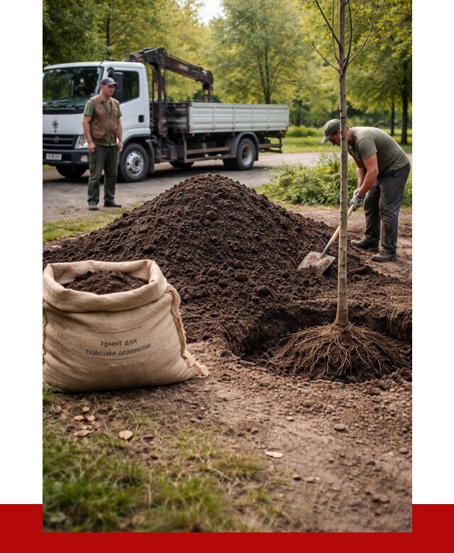 Грунт для посадки деревьев в Алапаевске от 1285 р. | ПРОНЕРУДЛпв