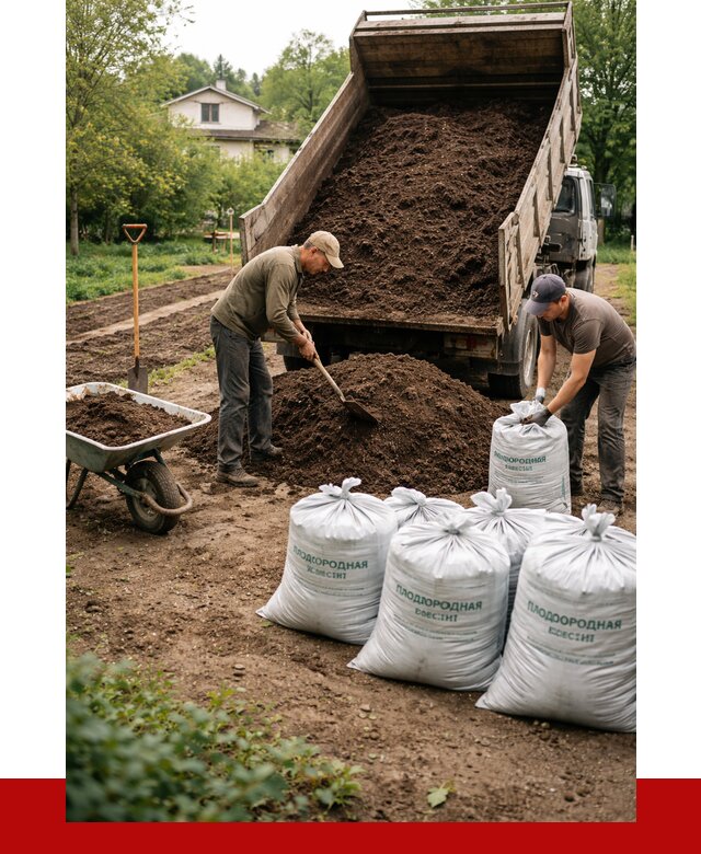 Плодородная смесь в Алапаевске от 4496 р./куб с доставкой | ПРОНЕРУДЛпв