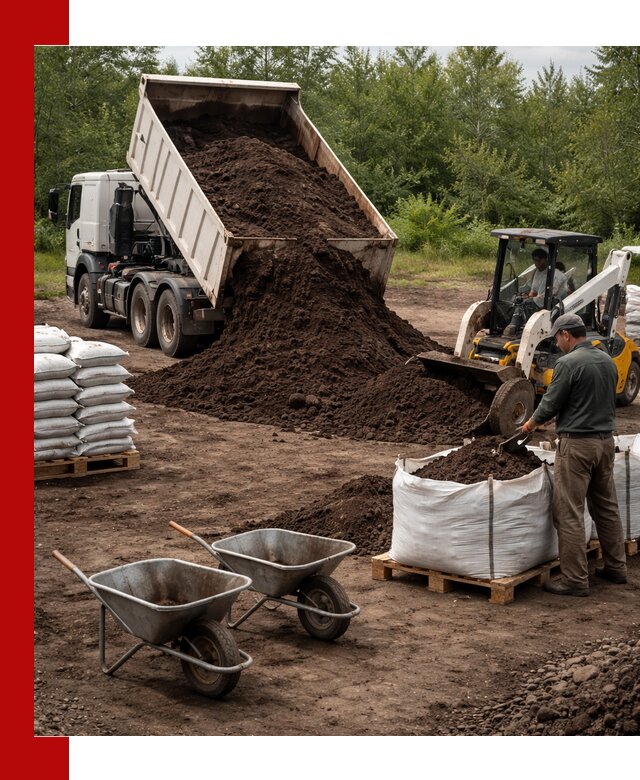 Доставка и продажа торфогрунта в Алапаевске оптом и в розницу