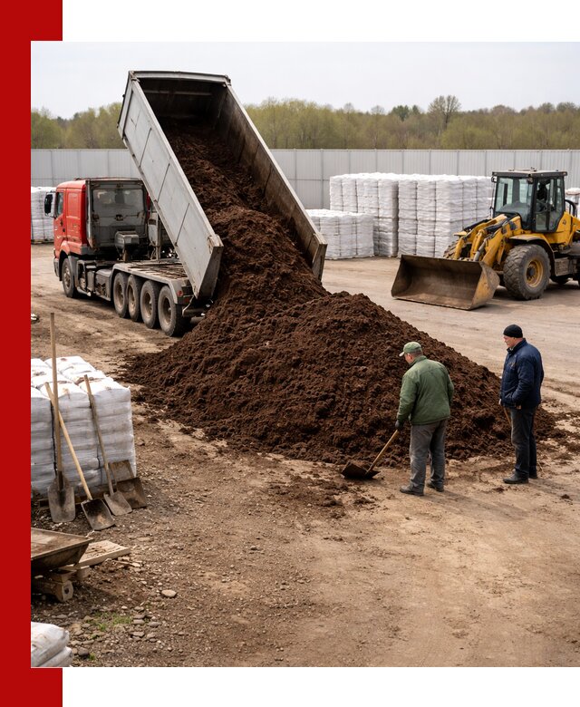 Доставка торфяных смесей оптом и в розницу в Алапаевске